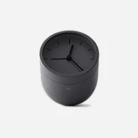Simple Black Clock - ng28